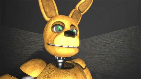 My First Sfm Animation Springbonnie Youtube