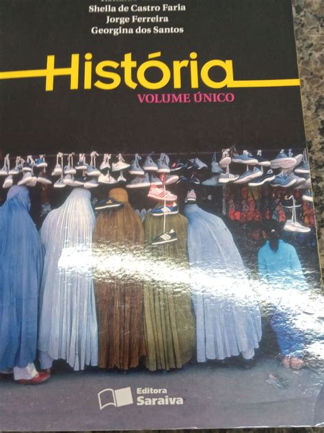 Livro de História Volume Único Livro Editora Saraiva Usado 50815512