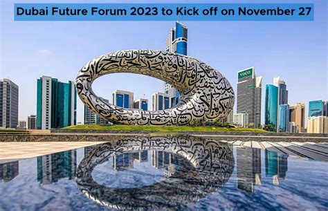 Dubai Future Forum To Kick Off On November