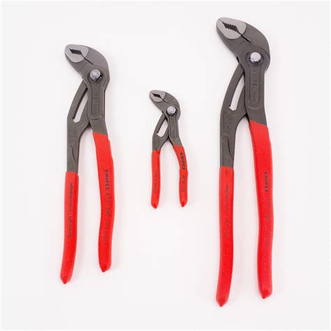 Knipex Cobra Pliers Set 3 Pieces 5 10 And 12