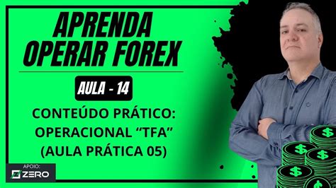 Aprenda Operar Forex Aula Pratica Operacional Tfa Parte