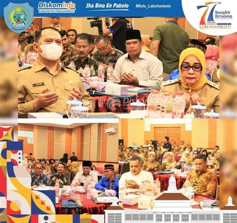 Bupati Labuhanbatu Resmi Buka Rapat Koordinasi Daerah Rakorda