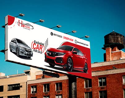 Honda Banner Projects :: Photos, videos, logos, illustrations and branding :: Behance