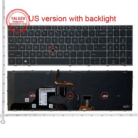 Teclado Us La Nuevo Para Port Til Hp Zbook Fury G G G Con