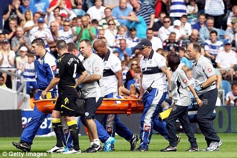 Kieron Dyer injury jinx strikes again at QPR | Daily Mail Online