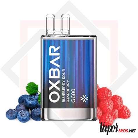 Vaper Desechable OXBAR G600 Blueberry Sour Raspberry 2 VaporBros