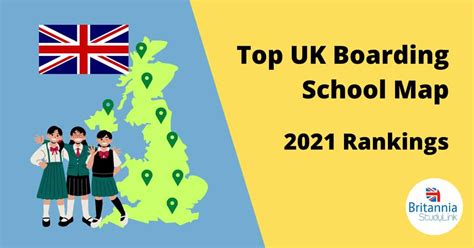 Top UK Boarding School Map - 2024 Rankings and League Table