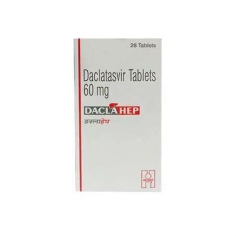 Daclahep Daclatasvir Tablets Mg At Rs Bottle Hepatitis In