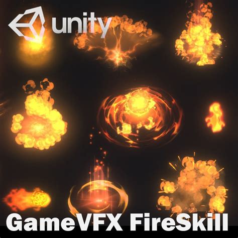 Unity Game Vfx Fireskill Collection Urp By Eric Wang Unity Vfx Artist