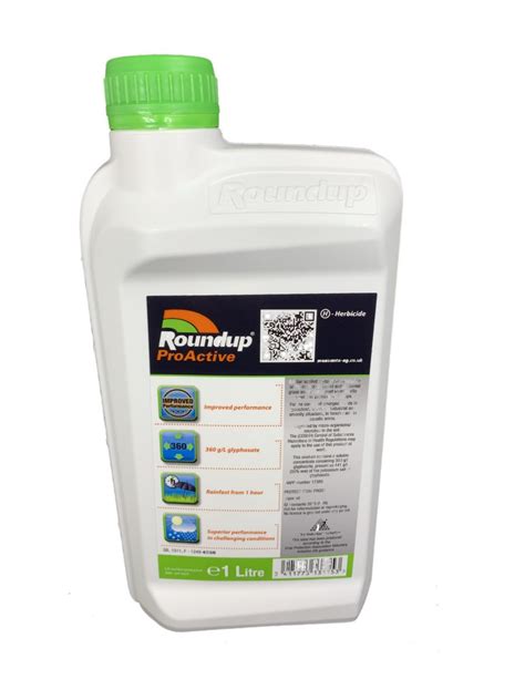 Roundup Pro Active Ltr Total Weedkiller From Greencare