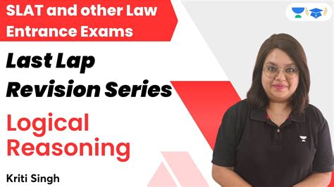 Last Lap Revision Logical Reasoning Slat And Other Law Entrance