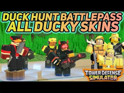 ALL DUCKY SKINS SHOWCASE Duck Hunt Easter 2022 Event Battlepass