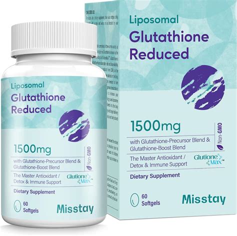 Misstay 2400 Mg Complex Liposomal Glutathione India Ubuy