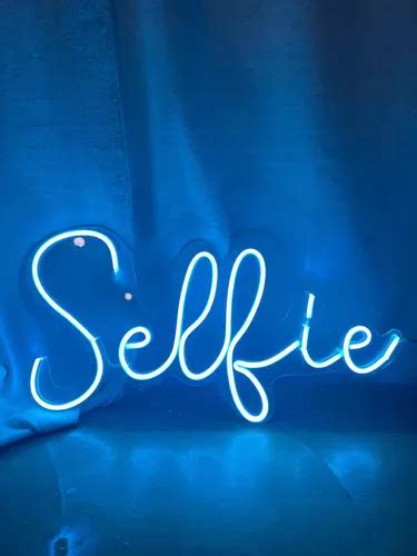 Letrero Led Neon Selfie Nails Fiestas Salon Lashes Cuotas Sin Inter S