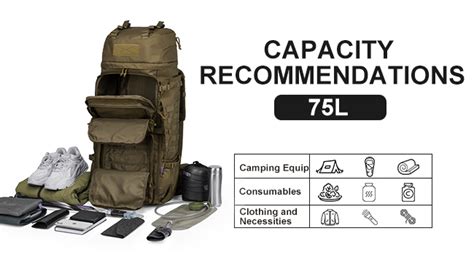 Amazon Mardingtop L Molle Hiking Internal Frame Backpacks With