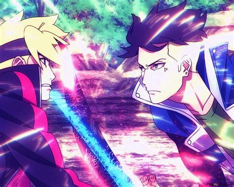 HD Boruto vs Kawaki 4K wallpaper download