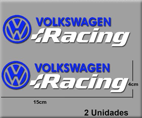 Pegatinas Volkswagen Racing Ref R196 Ecoshirt Pegatinas Y Vinilos