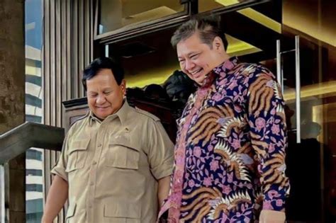 Pengamat Soroti Pertemuan Prabowo Airlangga Bisa Untuk Power Sharing