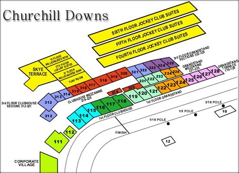 Churchill Downs Seating Chart Breeders Cup | Bruin Blog