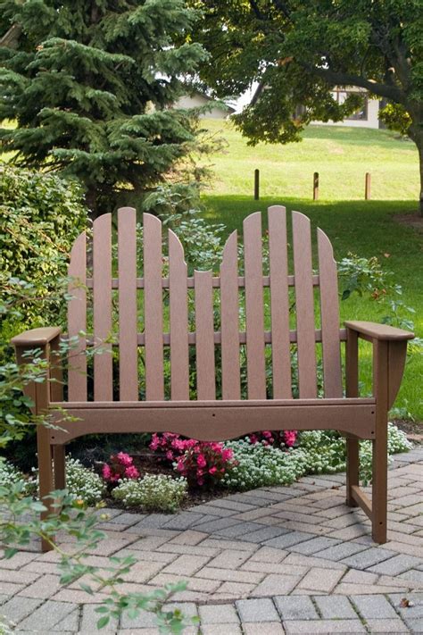 Polywood Inc Classic Adirondack 4 Foot Bench