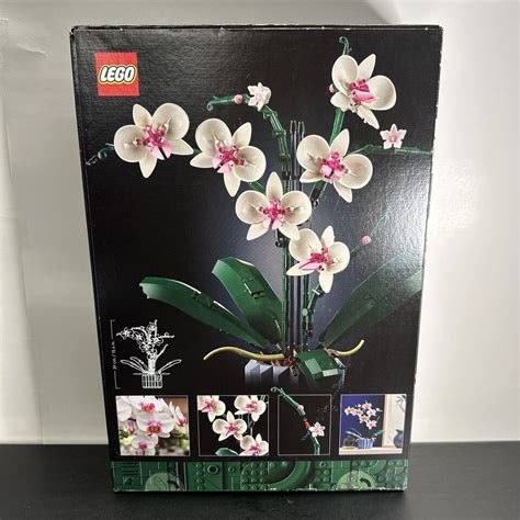 Lego Icons Orchid Plant And Flowers Set 10311 608 Pcs Pzs 18 Brand New Sealed 673419363266 Ebay