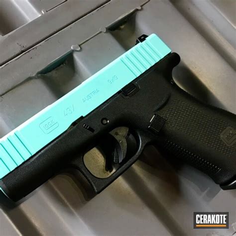 Glock 43 Slide with a Cerakote H-175 Finish by Web User | Cerakote