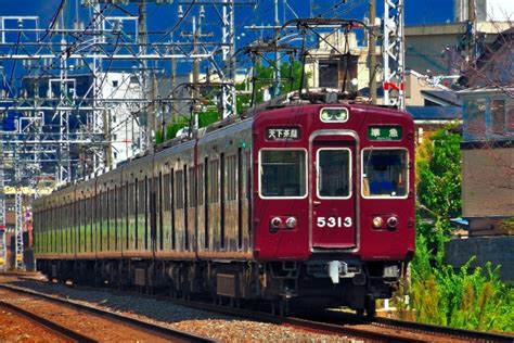 阪急電鉄 阪急5300系電車 5313 総持寺駅 鉄道フォト・写真 By 丹波篠山さん レイルラボraillab