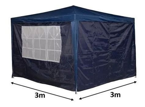 Kit Tenda Gazebo Articulado X Flex X M Paredes Mor Azul Frete Gr Tis