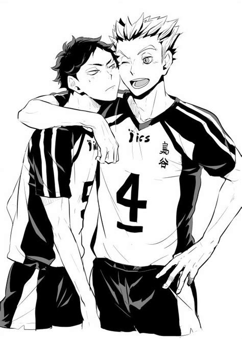 Bokuto Kotaro Akaashi Haikyuu Animes Manga Anime