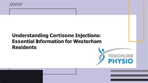 Ppt Introduction To Cortisone Injections What Residents Of Westerham