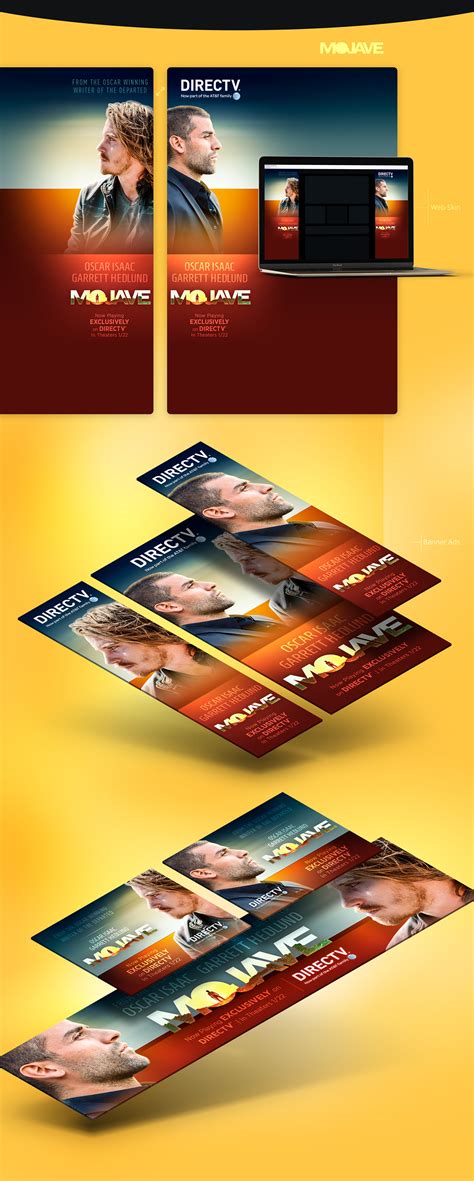 Directv — Key Art Web Skins Banner Ads Social On Behance