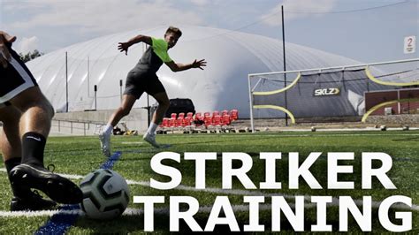 Striker Training Session Movement Finishing Training For Center