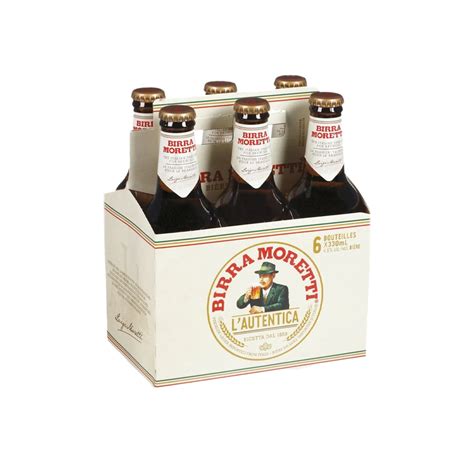 BIRRA MORETTI 6 X Bottle 330 Ml The Beer Store