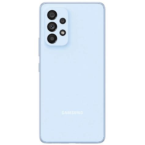 Samsung Galaxy A53 5g Looks Beautiful In Blue And Orange Colors Gizmochina