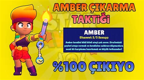 Amber Karakter Çikarma TaktİĞİ Amber Çikarma TaktİĞİ Brawl Stars