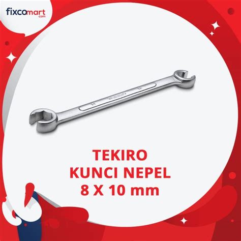 Tekiro Kunci Nepel 8 X 10 Mm Tekiro Flare Nut Wrench Lazada Indonesia