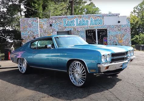 1970 Chevrolet Chevelle Rides High On 24s Hides Modern Surprise Under