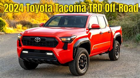 2024 Toyota Tacoma TRD Off Road In Solar Octane YouTube