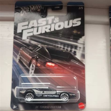 HOT WHEELS FAST Furious De Tomaso Pantera PicClick UK