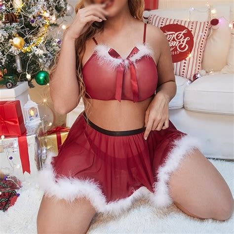 Sexy Christmas Lingerie Plus Size