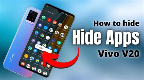 How To Hide Or Unhide Apps In Vivo V20 Vivo V20 Hide Apps Hidden