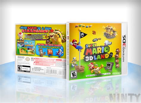 Super Mario 3d Land Nintendo 3ds Box Art Cover By Ninty