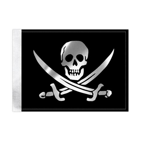 Vibrant Jolly Roger Flag For Motorcycles Cars And Trucks