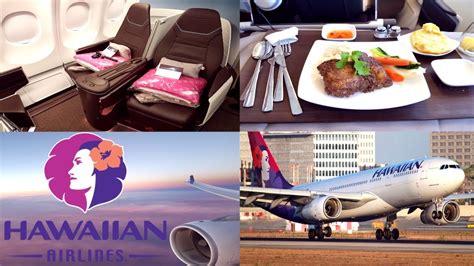 Hawaiian Airlines A330 First Class Business Review Youtube