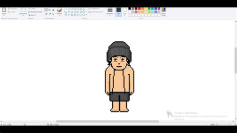 Como Fazer Pixel Art Basico Youtube