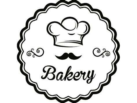 Bakery Logo Black and White