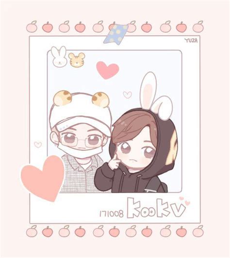 Kookv Kooktae Picture Of Kooktae Chibi Bts D Th Ng