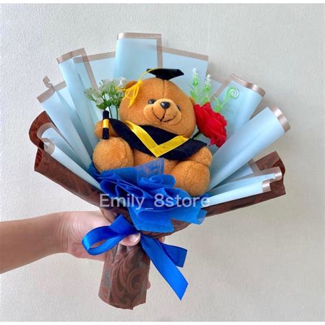 Jual Dikirim Hari Ini Ready Buket Bunga Wisuda Buket Bunga Palsu