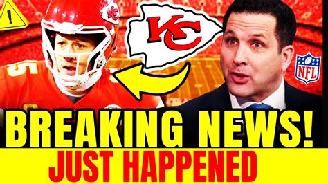 Breaking News Chiefs Updates Kansas City Chiefs Newstoday Youtube