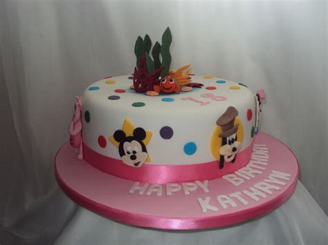 Disney/disney Pixar Characters 18Th Birthday Cake - CakeCentral.com